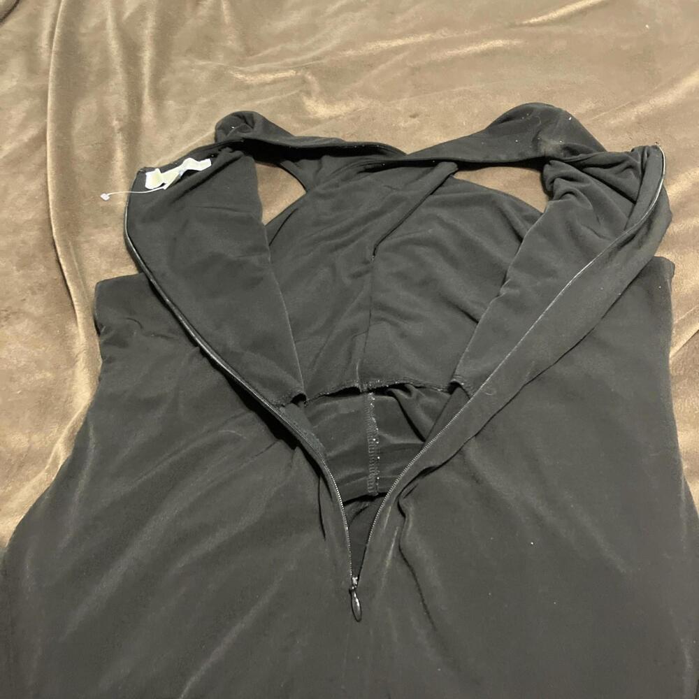NWOT Michael Kors Black Knee Length Sleeveless Dress Size M - Picture 7 of 7